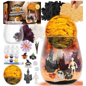 FYHMDC Halloween Light-Up Terrarium Kit for Kids for Boys /Girls Age 4 -12 O box